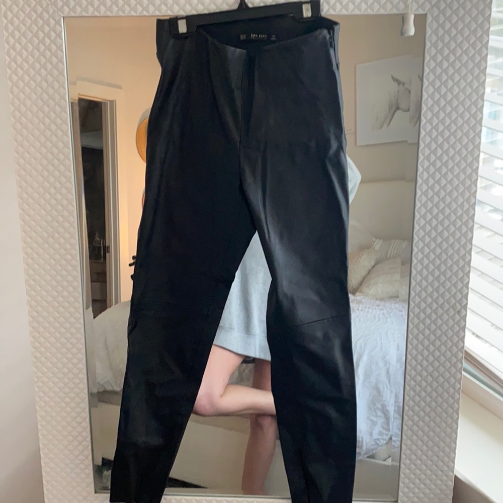 Zara Basic XS faux leather pants